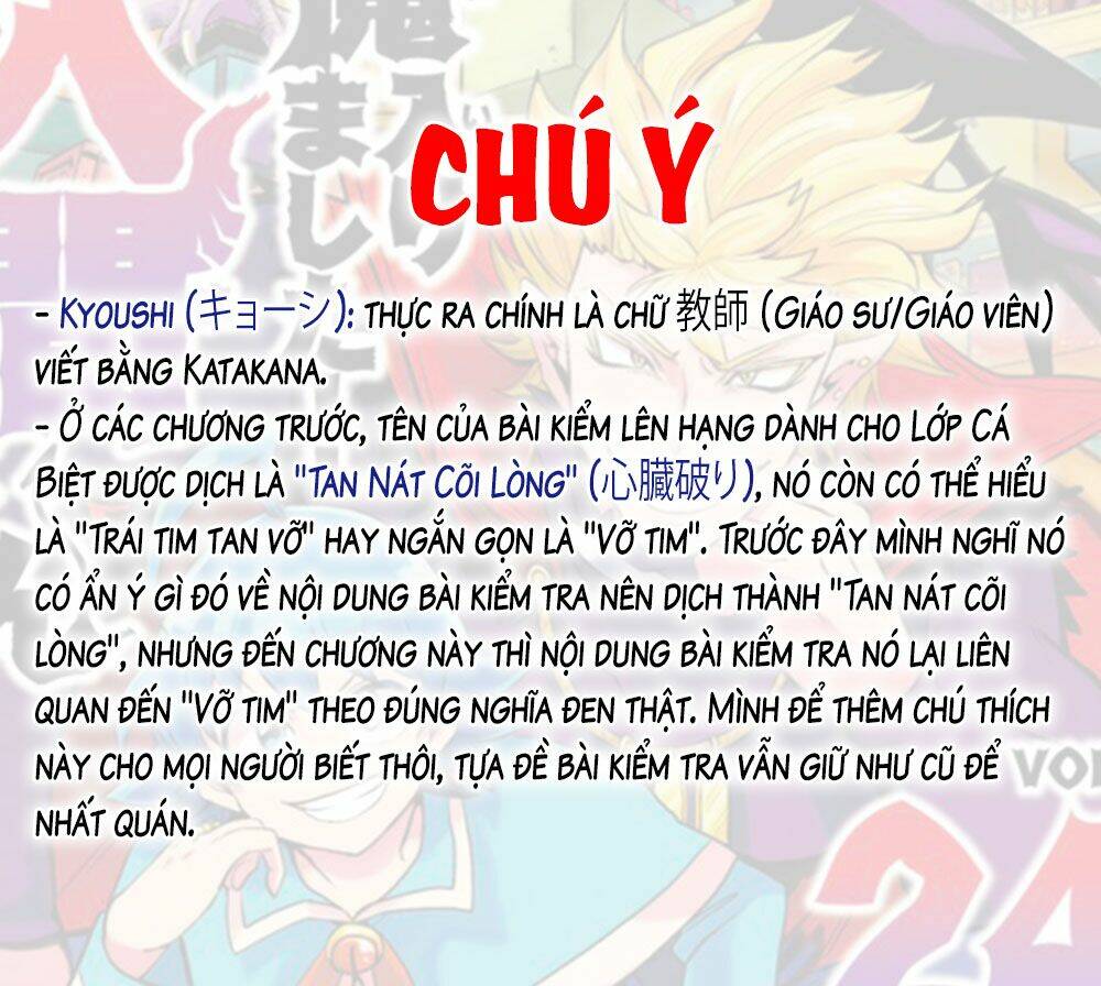 mairimashita! iruma-kun chapter 225: Âm thanh khai mạc ngân vang - Next chapter 226: nếu là vì những học trò đáng yêu